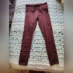 Stylish Burgundy Kids Leggings